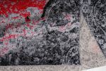 Jersey Area Rugs, Carpets For Livingroom, 7x10 Area Rugs ,3982 Black-Red
