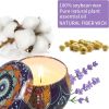 OSHINE 4-PACK Christmas Candles Scented Candles Gift Set Aromatherapy Soy Candles 100% Natural Soy 4.4 oz Strongly Fragrance Stress Relief for Mother'
