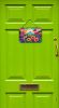 NEW Zinnias in Color Wall or Door Hanging Prints Aluminum Metal Sign Kitchen Wall Bar Bathroom Plaque Home Decor, 8HX12W, Multicolor