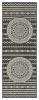 Sunshine GC_HAR2017 Anthracite 7 ft. 10 in. x 10 ft. 3 in. Indoor/Outdoor Area Rug