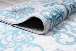 Jersey Area Rugs, Carpets For Livingroom, 7x10 Area Rugs ,3564 Grey-Blue