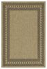 Earth GC_NTL1006 Jute/Black 7 ft. 10 in. x 10 ft. 3 in. Indoor/Outdoor Area Rug