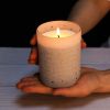 Good Friends are Like Stars Gift Candle Moving Away Thinking of You. Inspiring Message Glows Through Jar. Lights Friendship Message Quote from Inside